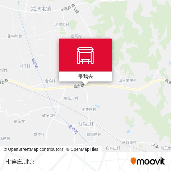 七连庄地图