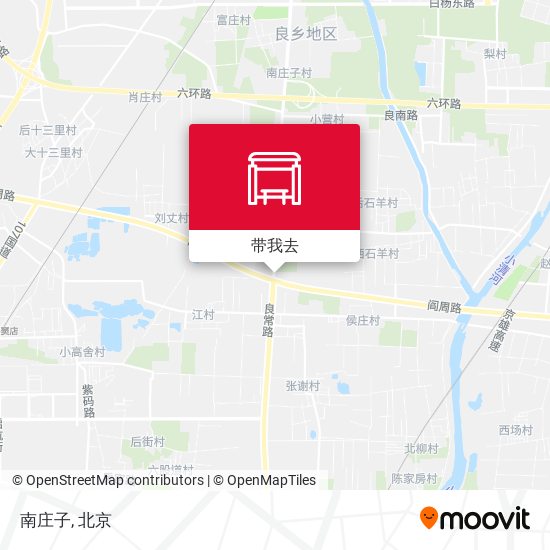 南庄子地图