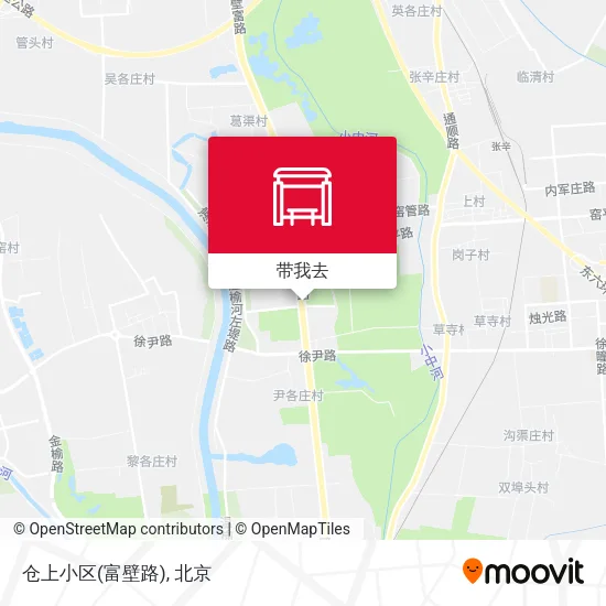 仓上小区(富壁路)地图