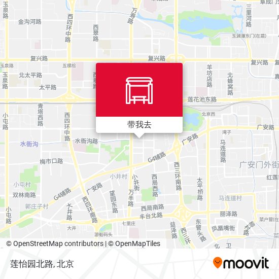 莲怡园北路地图