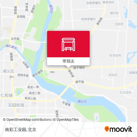 南彩工业园地图