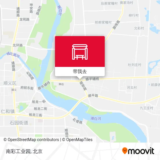 南彩工业园地图