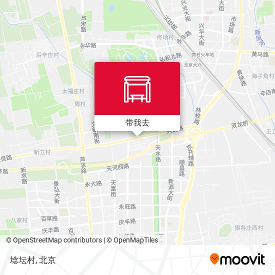 埝坛村地图