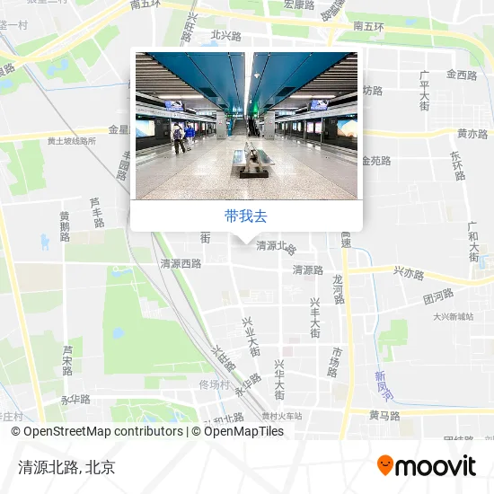 清源北路地图