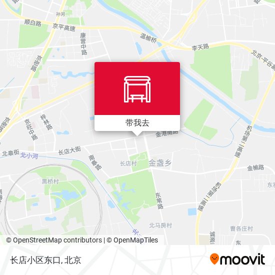 长店小区东口地图
