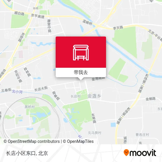 长店小区东口地图