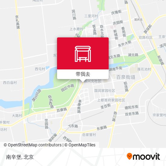 南辛堡地图