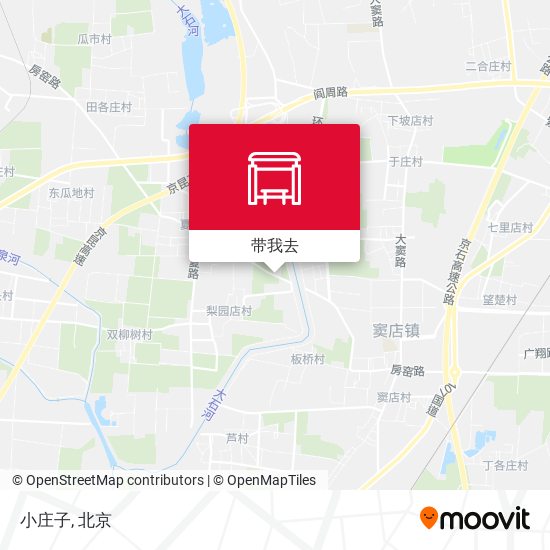 小庄子地图