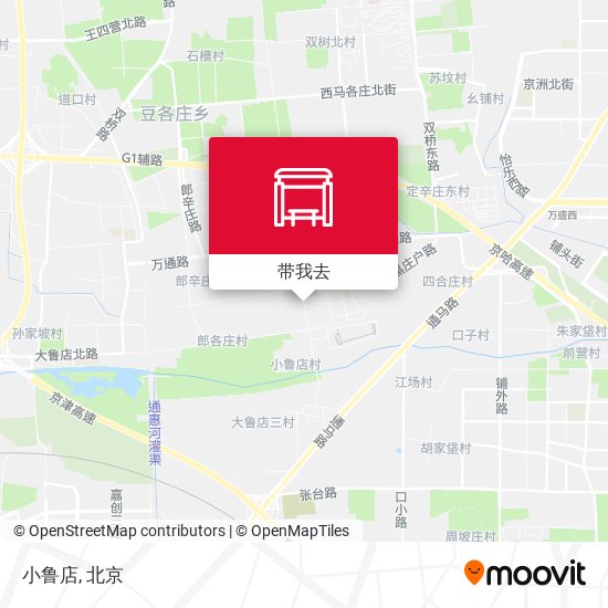 小鲁店地图