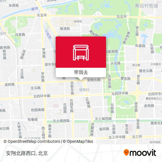 安翔北路西口地图