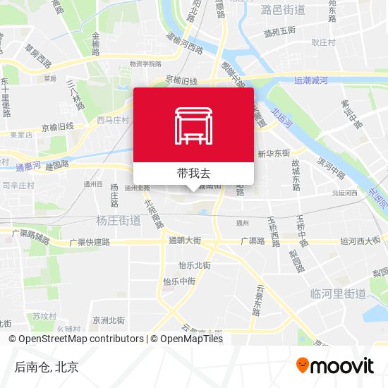后南仓地图