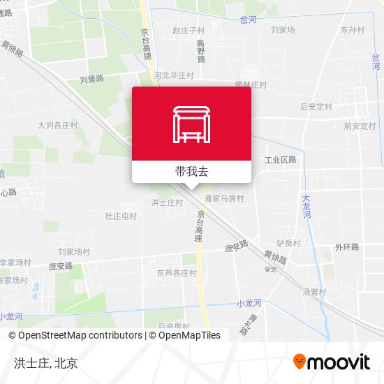 洪士庄地图