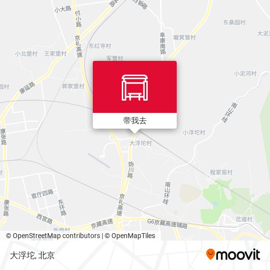 大浮坨地图