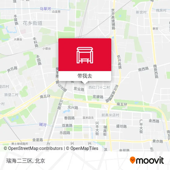 瑞海二三区地图