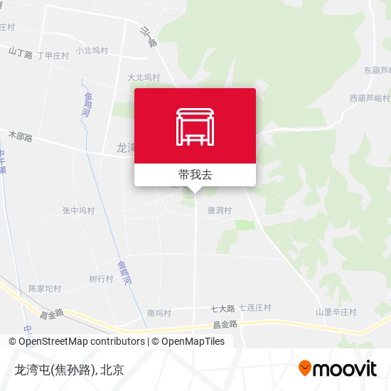 龙湾屯(焦孙路)地图