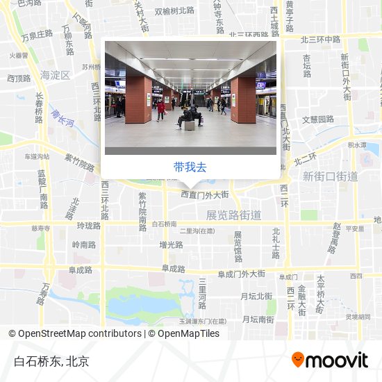 白石桥东地图