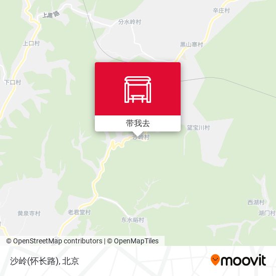 沙岭(怀长路)地图