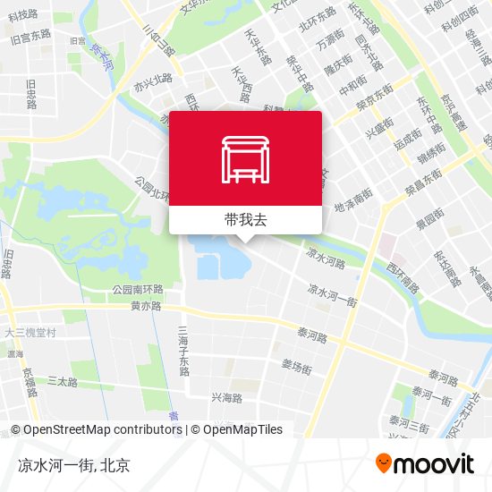 凉水河一街地图