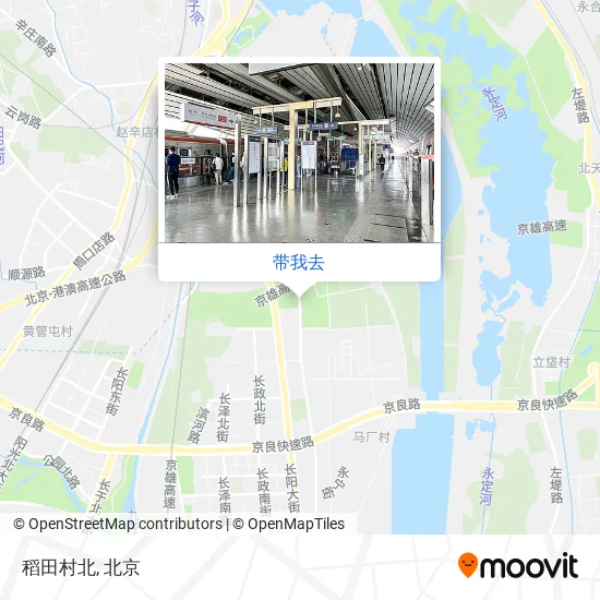 稻田村北地图