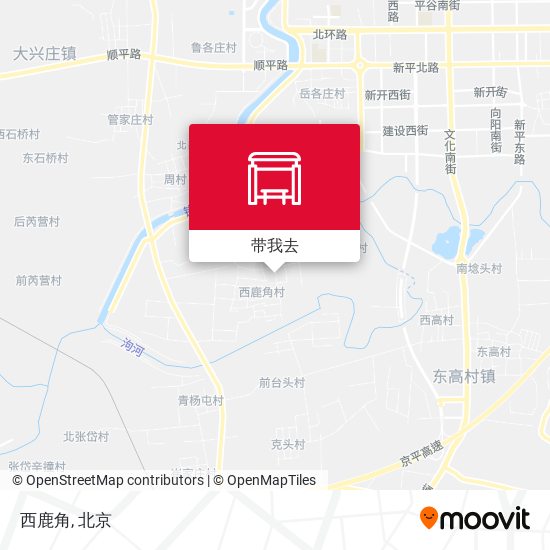 西鹿角地图