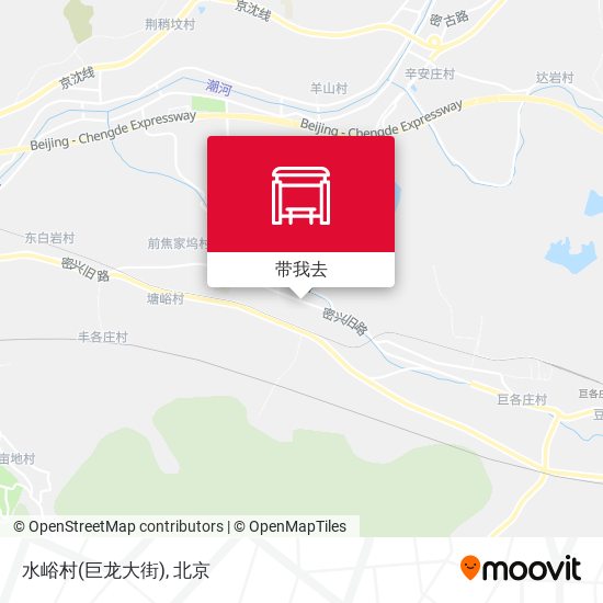 水峪村(巨龙大街)地图