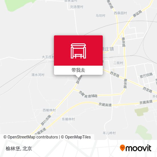 榆林堡地图