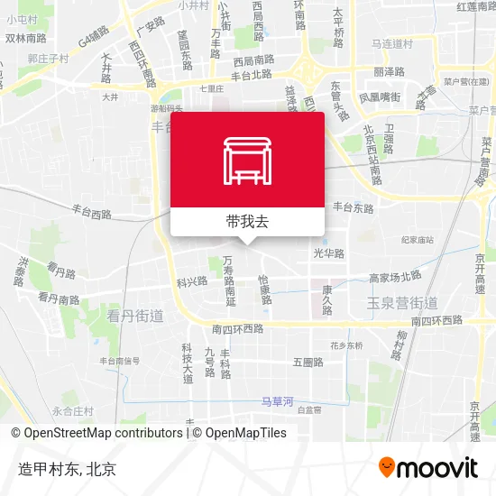 造甲村东地图