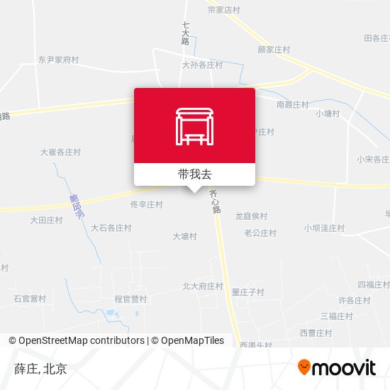 薛庄地图