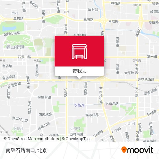 南采石路南口地图