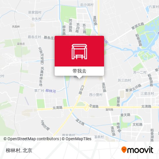 柳林村地图