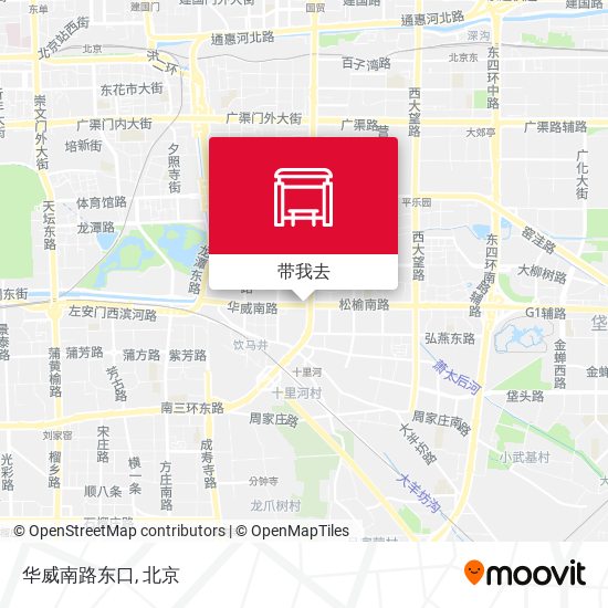 华威南路东口地图