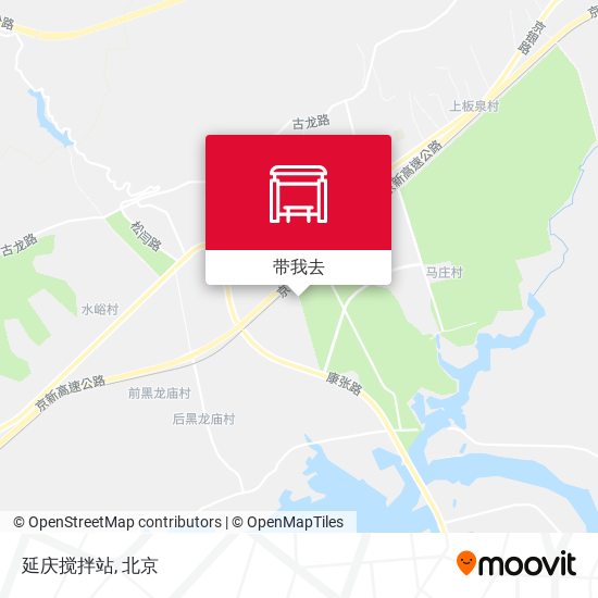 延庆搅拌站地图