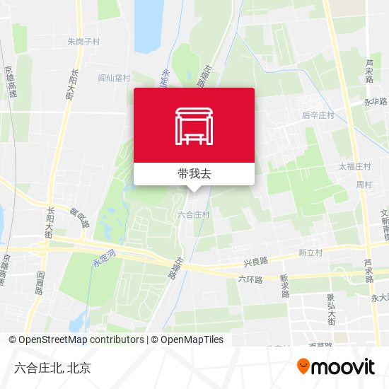 六合庄北地图