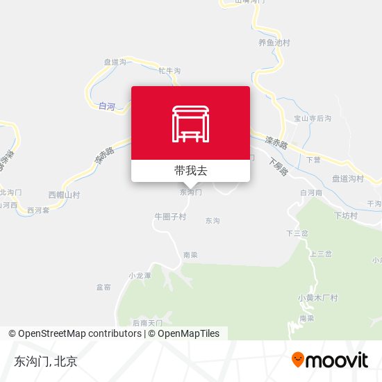 东沟门地图