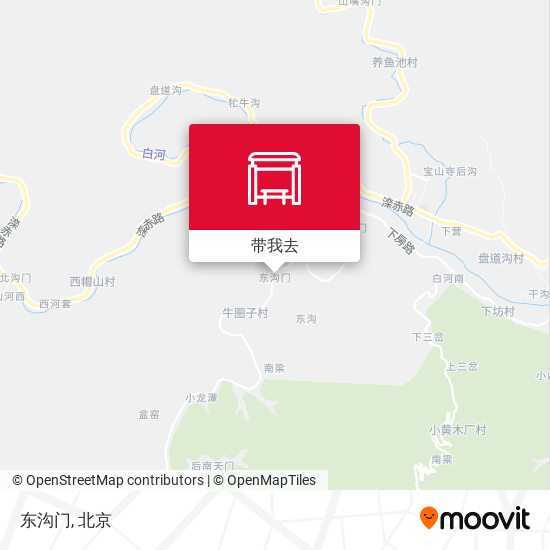 东沟门地图