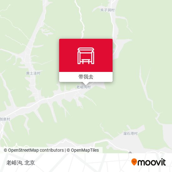 老峪沟地图