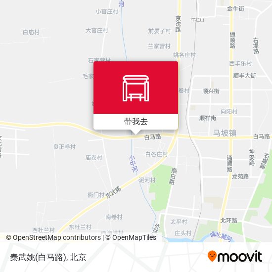 秦武姚(白马路)地图
