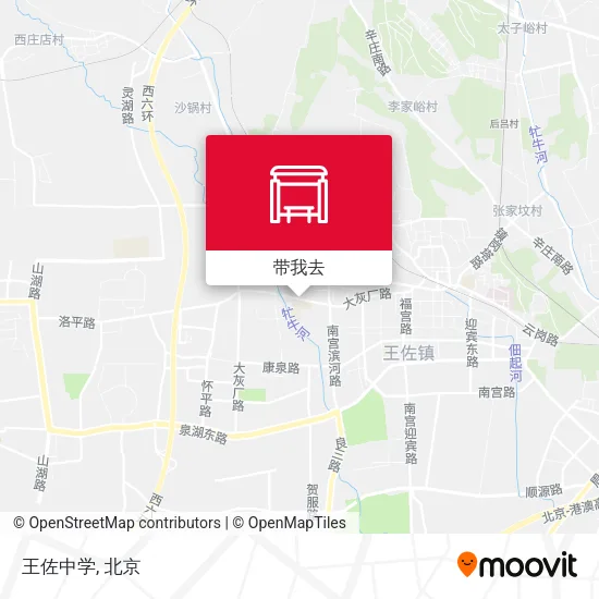 王佐中学地图