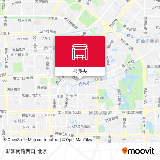 新源南路西口地图
