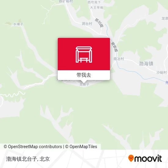 渤海镇北台子地图