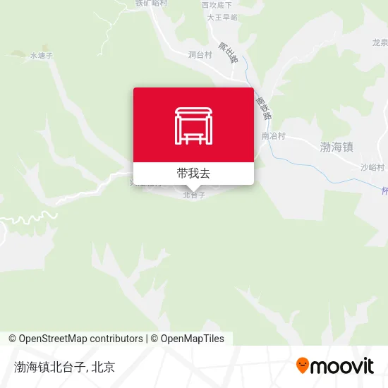 渤海镇北台子地图