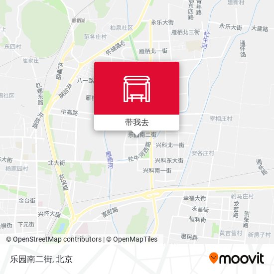 乐园南二街地图