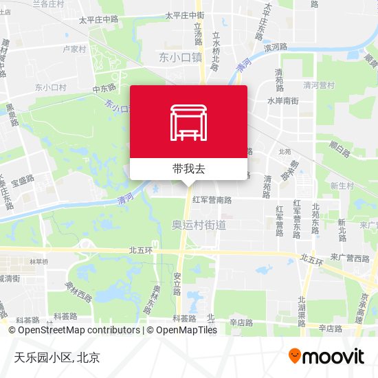 天乐园小区地图