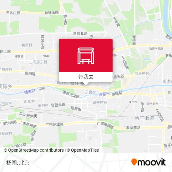 杨闸地图