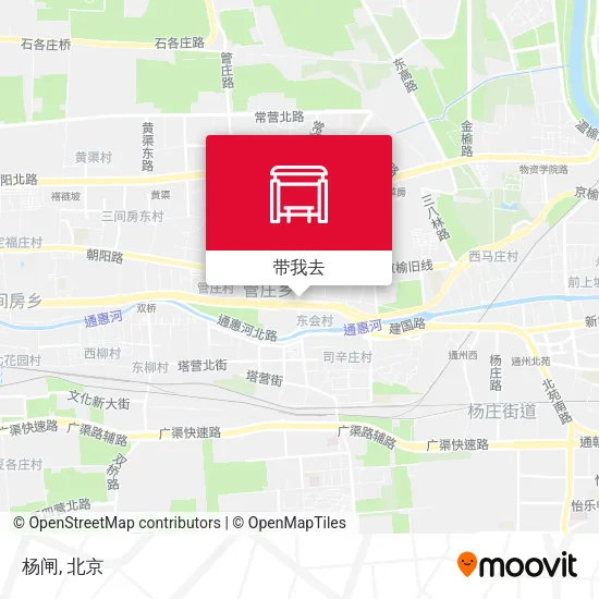 杨闸地图