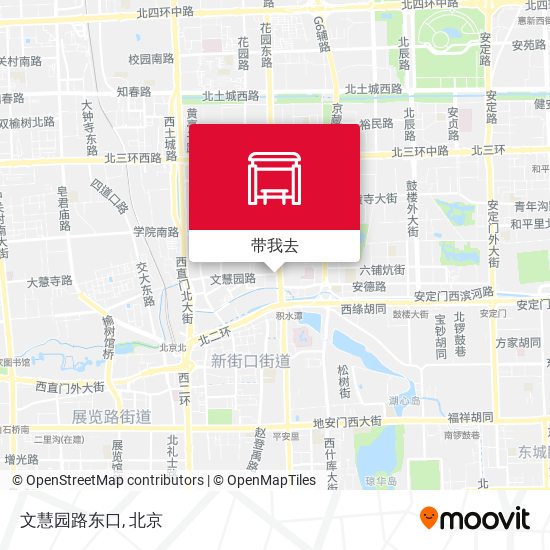 文慧园路东口地图