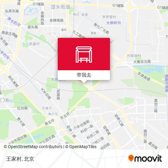 王家村地图