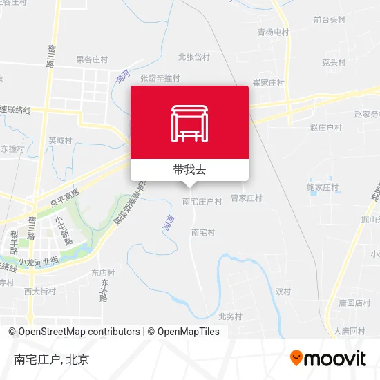 南宅庄户地图
