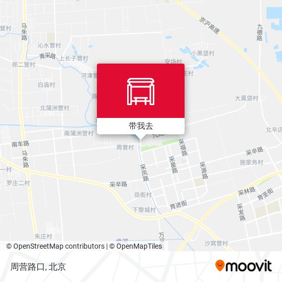 周营路口地图