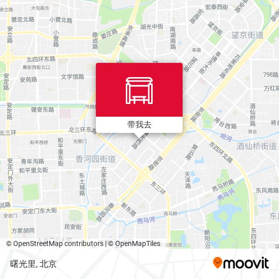 曙光里地图